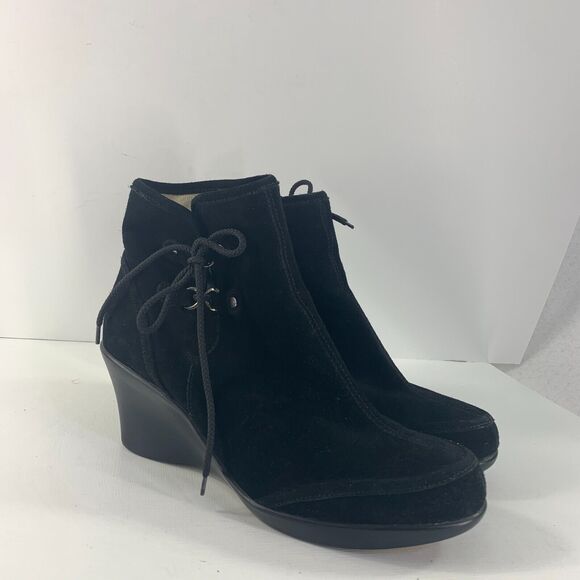 CROCS Black Ankle Boots - Picture 13 of 14